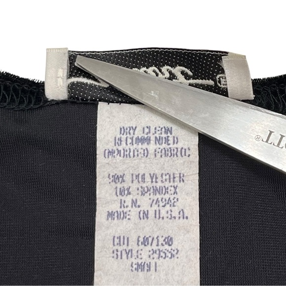 Vintage 90’s Y2K Black Velvet Single Button Whimsigoth Witchy Cardigan Sz. Small - Picture 7 of 8